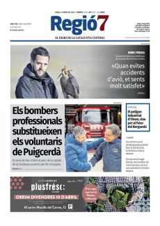 ELS BOMBERS PROFESSIONALS SUBSTITUEIXEN ELS VOLUNTARIS DE PUIGCERDÀ